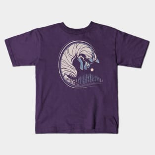 Hunting It's Tail Kids T-Shirt